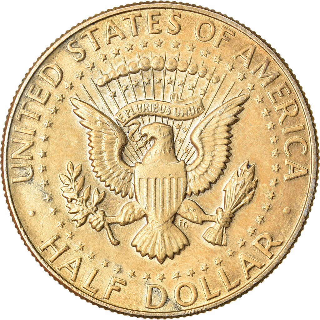 Coin, United States, Kennedy Half Dollar, Half Dollar, 1965, U.S. Mint