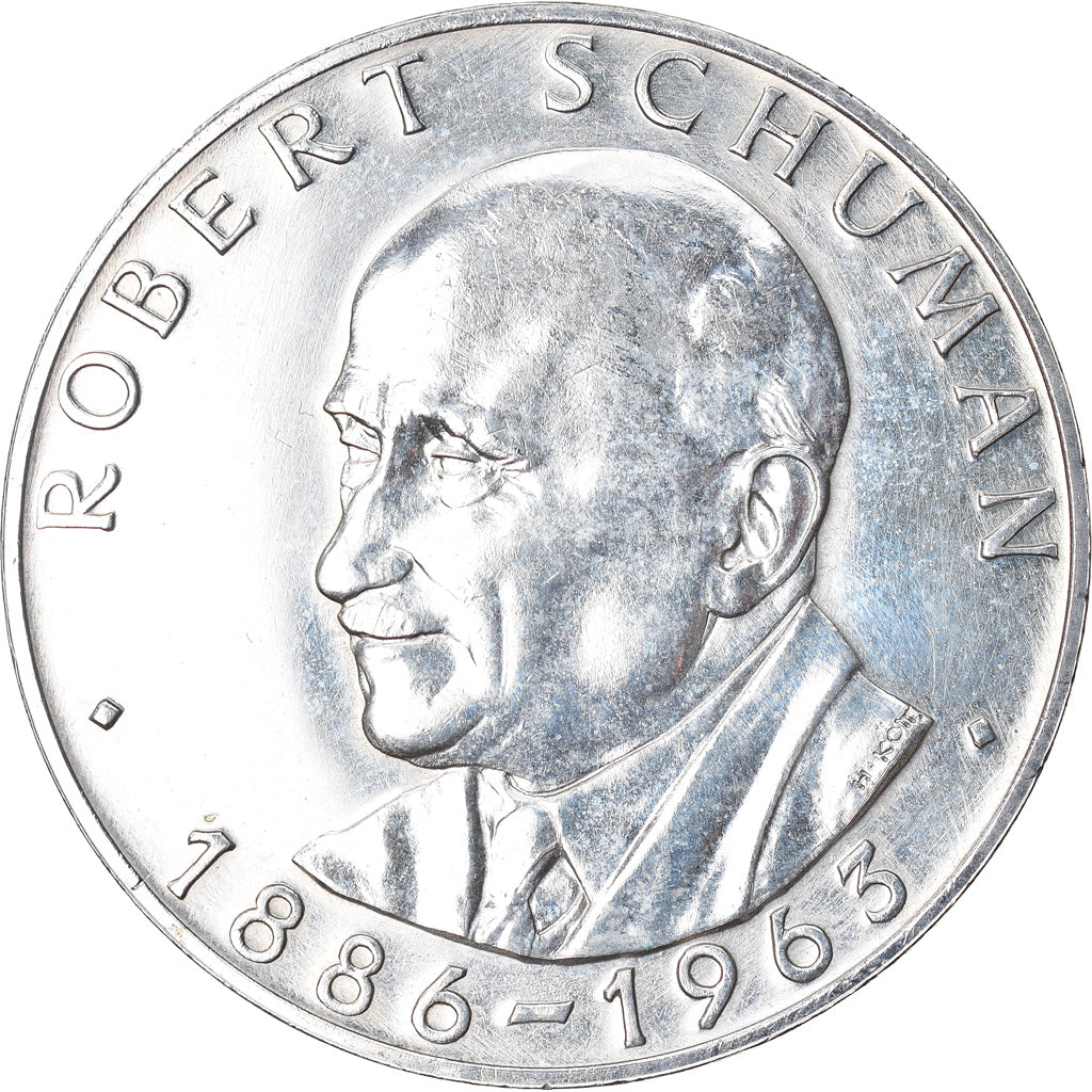 Francia, medaglia, Robert Schuman, Centre Européen d'études Burgondo-medianes