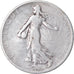Moneda, Francia, Semeuse, 2 Francs, 1898, Paris, BC+, Plata, KM:845.1
