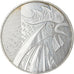 France, 10 Euro, Coq, 2014, AU(55-58), Silver