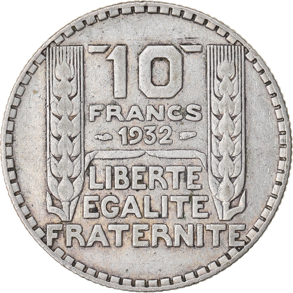 Coin, France, Turin, 10 Francs, 1932, Paris, VF(30-35), Silver, KM:878