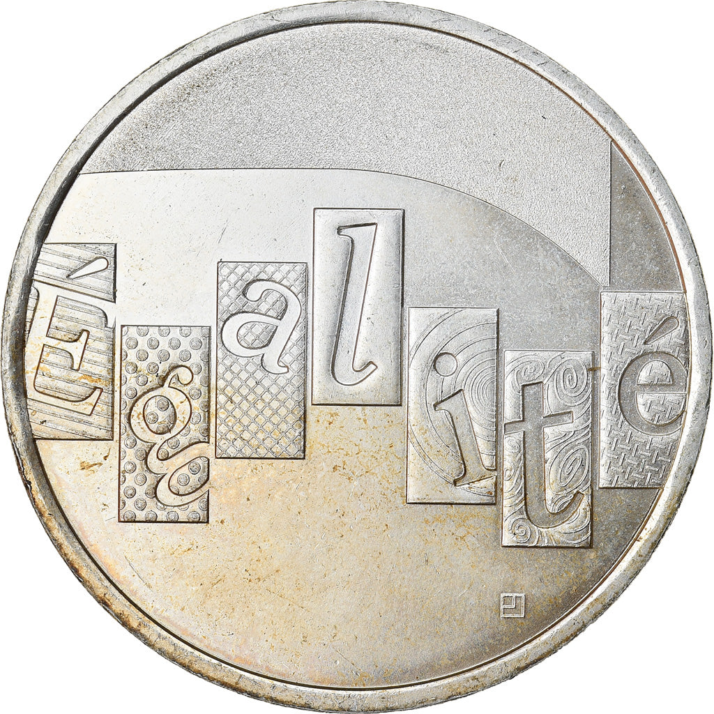 France, 5 Euro, Egalité, 2013, MS(60-62), Silver, Gadoury:EU646