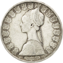 ITALY, 500 Lire, 1961, Rome, KM #98, EF(40-45), Silver, 29.3, 10.93