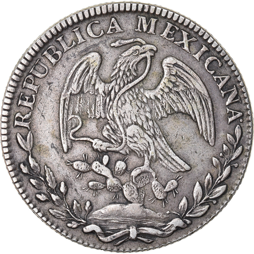 Coin, Mexico, 8 Reales, 1842, San Luis Potosi, VF(30-35), Silver, KM:377.12