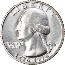 Coin, United States, Washington Quarter, Quarter, 1976, U.S. Mint, San
