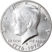 Coin, United States, Kennedy Half Dollar, Half Dollar, 1976, U.S. Mint, San