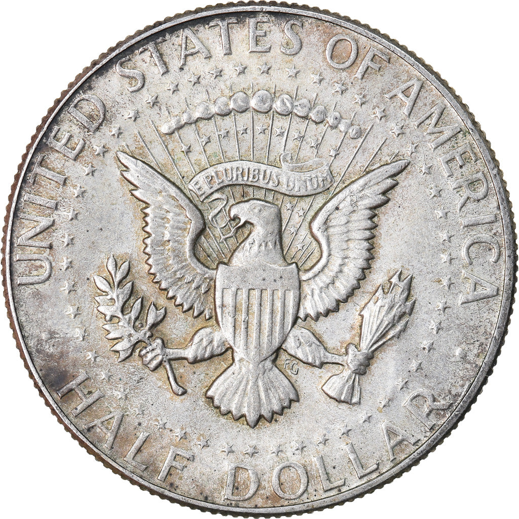 Coin, United States, Kennedy Half Dollar, Half Dollar, 1969, U.S. Mint, Denver