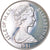 Moneda, Isla de Man, Elizabeth II, Crown, 1981, Pobjoy Mint, Proof, FDC, Plata