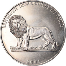 Coin, CONGO, DEMOCRATIC REPUBLIC, Concorde, 5 Francs, 2003, Colorised, MS(63)