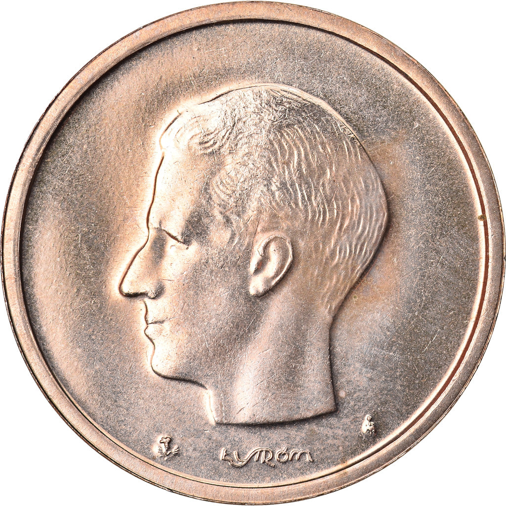 Coin, Belgium, 20 Francs, 20 Frank, 1989, MS(65-70), Nickel-Bronze, KM:159