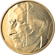 Moeda, Bélgica, 5 Francs, 5 Frank, 1989, MS(64), Latão ou Alumínio-Bronze