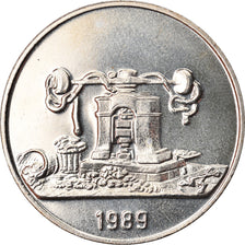 Belgique, Jeton, Monnaie royale de Belgique, 1989, FDC, Cupro-nickel