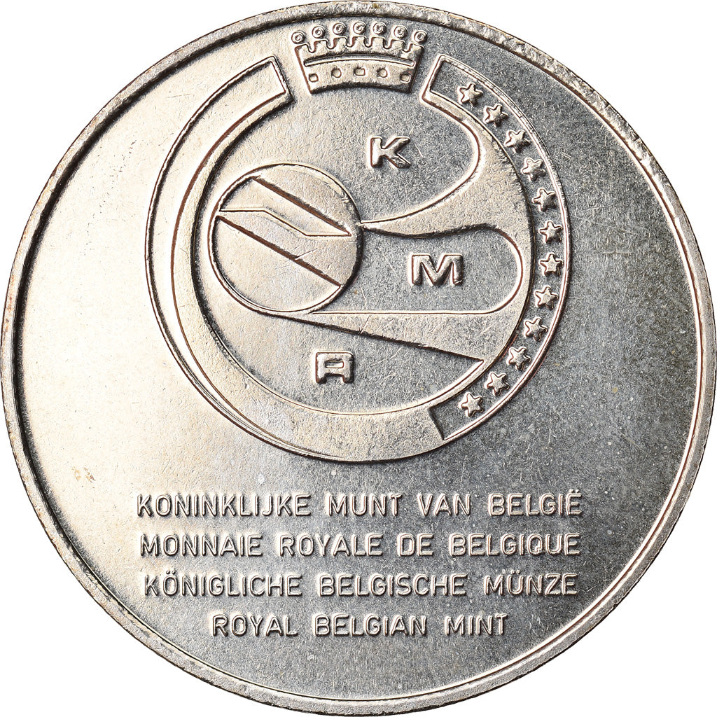 Belgique, Jeton, Monnaie royale de Belgique, 1989, FDC, Cupro-nickel