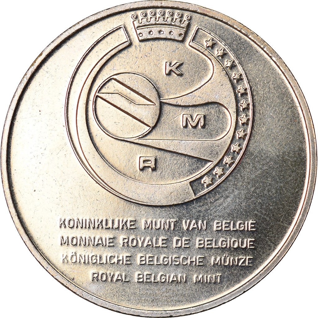 Belgium, Token, Monnaie royale de Belgique, 1989, MS(65-70), Cupro-nickel