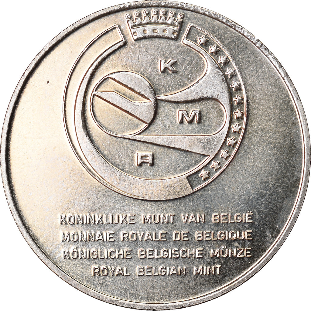 Belgique, Jeton, Monnaie royale de Belgique, 1989, SPL+, Cupro-nickel