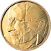 Coin, Belgium, 5 Francs, 5 Frank, 1990, MS(65-70), Brass Or Aluminum-Bronze