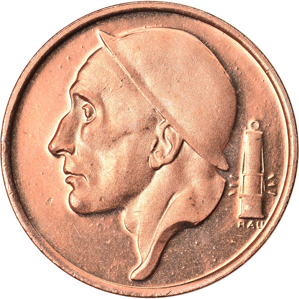 Coin, Belgium, Baudouin I, 50 Centimes, 1990, MS(64), Bronze, KM:148.1