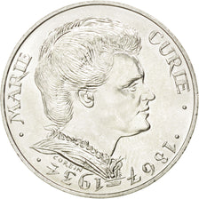 FRANCE, Marie Curie, 100 Francs, 1984, KM #955, MS(63), Silver, Gadoury #899,...