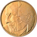 Coin, Belgium, 5 Francs, 5 Frank, 1990, MS(65-70), Brass Or Aluminum-Bronze