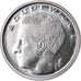 Münze, Belgien, Franc, 1990, UNZ+, Nickel Plated Iron, KM:171