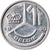 Munten, België, Franc, 1990, UNC, Nickel Plated Iron, KM:171