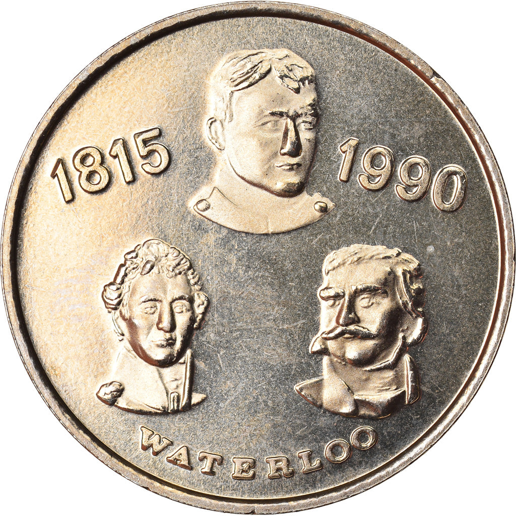 Belgium, Token, 175ème anniversaire de la bataille de Waterloo, 1990