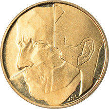 Coin, Belgium, 5 Francs, 5 Frank, 1991, MS(64), Brass Or Aluminum-Bronze, KM:163