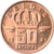 Coin, Belgium, Baudouin I, 50 Centimes, 1991, MS(64), Bronze, KM:149.1