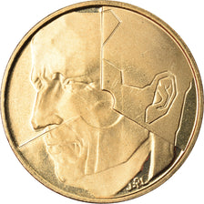 Coin, Belgium, 5 Francs, 5 Frank, 1991, MS(65-70), Brass Or Aluminum-Bronze