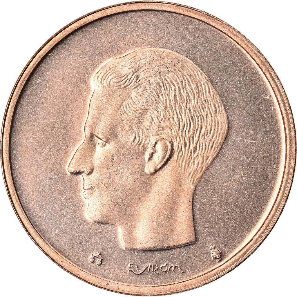 Coin, Belgium, 20 Francs, 20 Frank, 1991, MS(65-70), Nickel-Bronze, KM:160