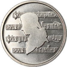 Belgium, Token, Année Mozart, 1991, MS(65-70), Cupro-nickel
