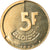 Moneta, Belgia, 5 Francs, 5 Frank, 1992, MS(65-70), Mosiądz lub