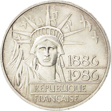 FRANCE, Statue de la Liberté, 100 Francs, 1986, KM #960, MS(63), Silver, 31, G..