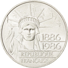 FRANCE, Statue de la Liberté, 100 Francs, 1986, KM #960, MS(63), Silver, 31, G..