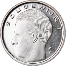 Coin, Belgium, Franc, 1993, MS(65-70), Nickel Plated Iron, KM:171