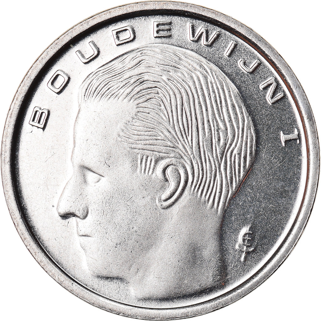 Munten, België, Franc, 1993, UNC, Nickel Plated Iron, KM:171