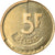Moneta, Belgia, 5 Francs, 5 Frank, 1993, MS(65-70), Mosiądz lub
