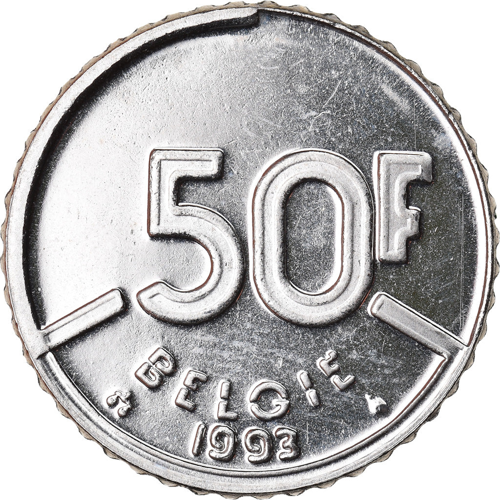 Monnaie, Belgique, Baudouin I, 50 Francs, 50 Frank, 1993, Bruxelles, Belgium