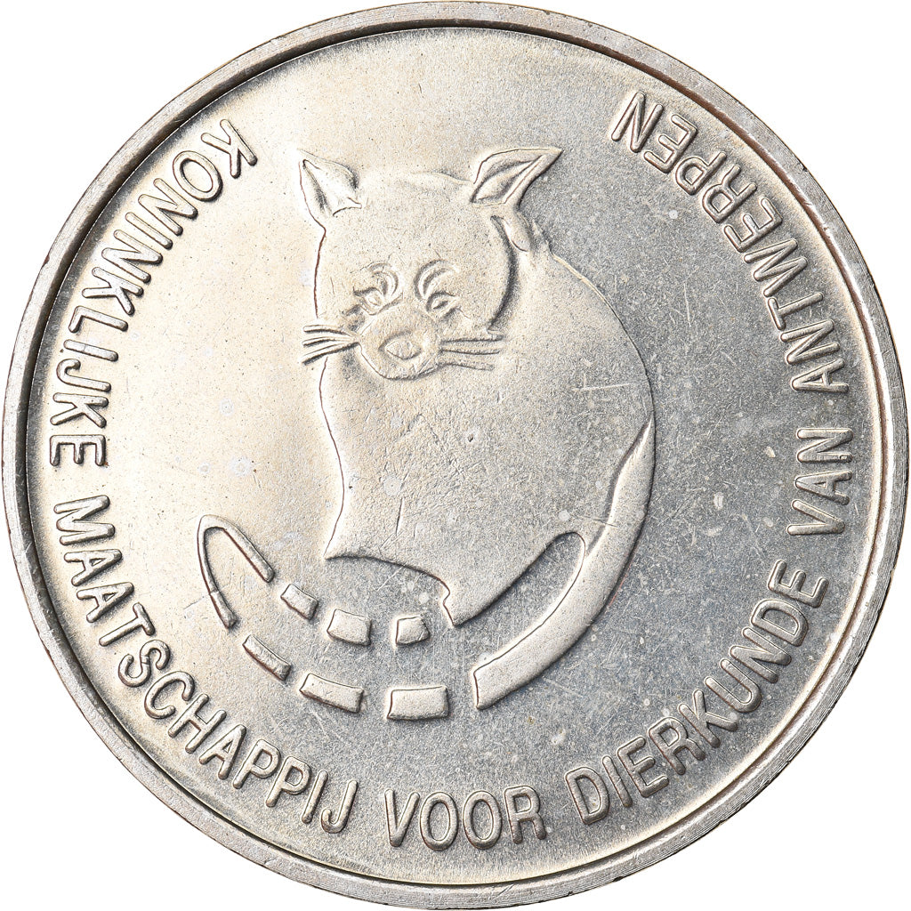 Belgium, Token, 150ème Anniversaire du Zoo d'Anvers, 1993, MS(65-70)