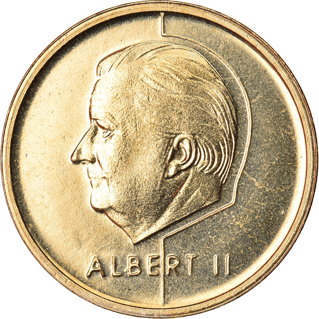 Munten, België, Albert II, 5 Francs, 5 Frank, 1994, Brussels, FDC