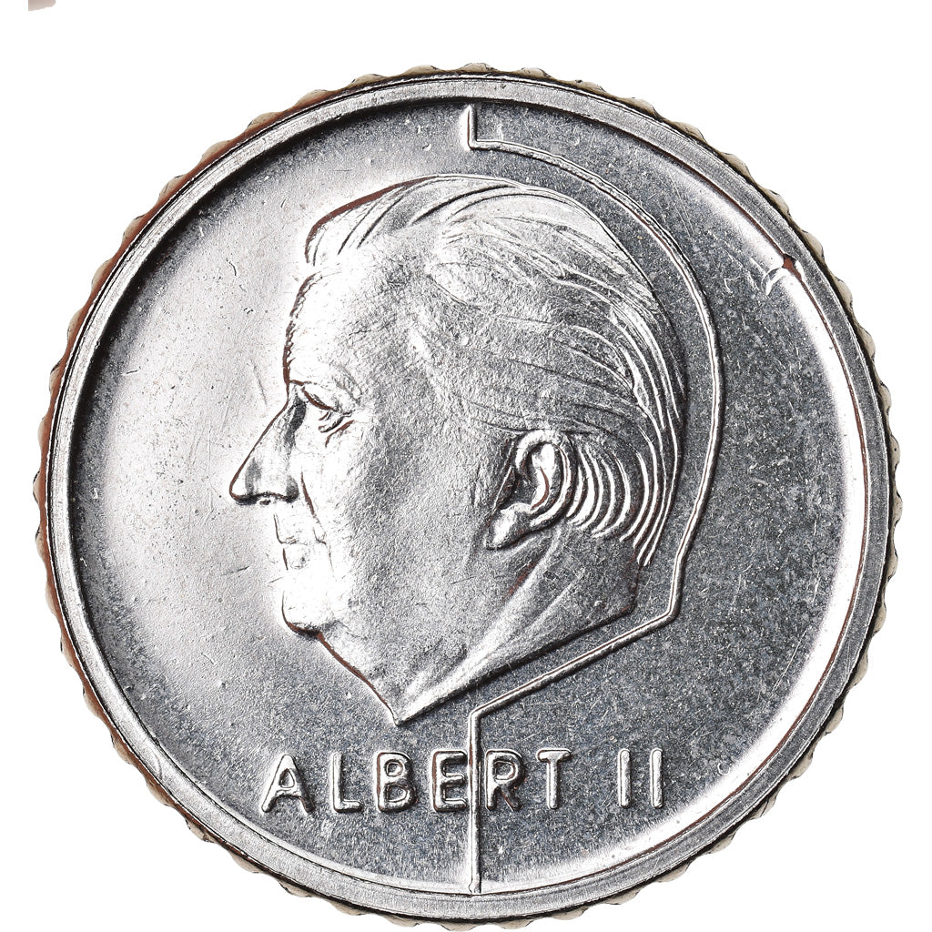 Coin, Belgium, Albert II, 50 Francs, 50 Frank, 1994, Brussels, MS(64), Nickel