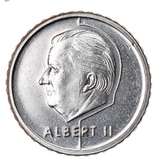 Coin, Belgium, Albert II, 50 Francs, 50 Frank, 1994, Brussels, MS(64), Nickel