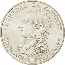 FRANCE, Lafayette, 100 Francs, 1987, KM #962, MS(60-62), Silver, 31, Gadoury...