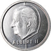 Coin, Belgium, Albert II, Franc, 1999, Brussels, MS(64), Nickel Plated Iron