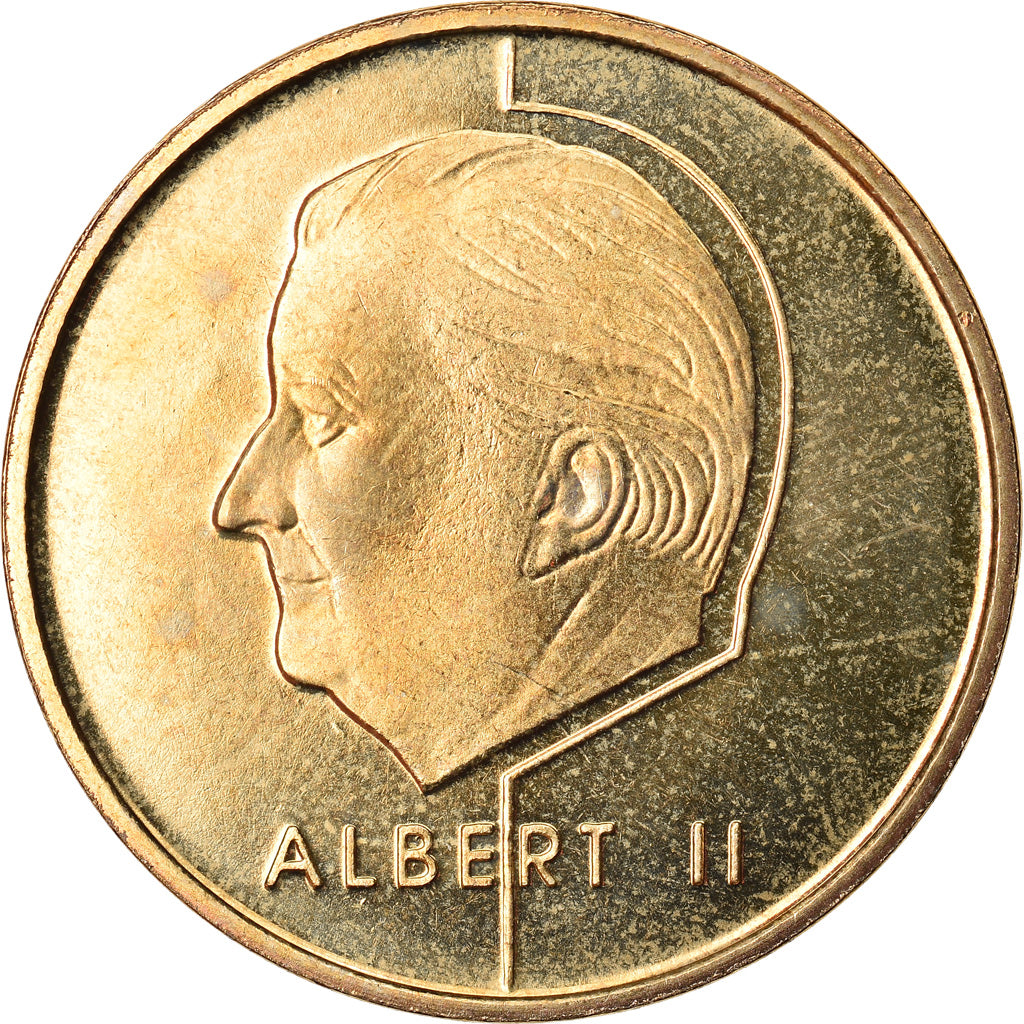 Coin, Belgium, Albert II, 5 Francs, 5 Frank, 1999, Brussels, MS(65-70)