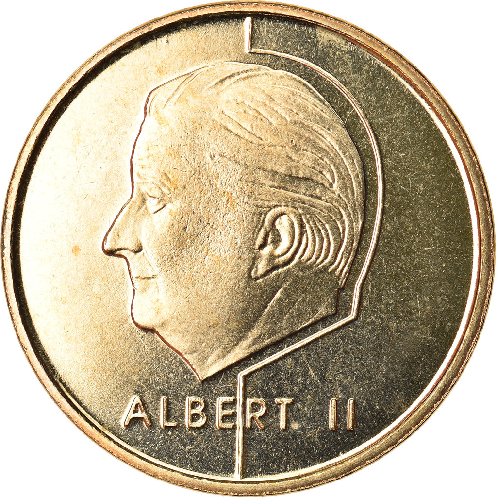 Coin, Belgium, Albert II, 5 Francs, 5 Frank, 1999, Brussels, MS(64)