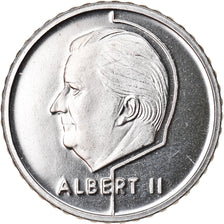 Coin, Belgium, Albert II, 50 Francs, 50 Frank, 1999, Brussels, MS(64), Nickel