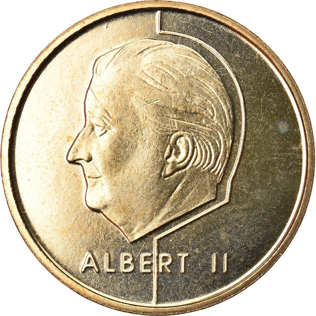 Coin, Belgium, Albert II, 5 Francs, 5 Frank, 1999, Brussels, MS(65-70)