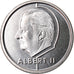 Coin, Belgium, Albert II, Franc, 1999, Brussels, MS(65-70), Nickel Plated Iron