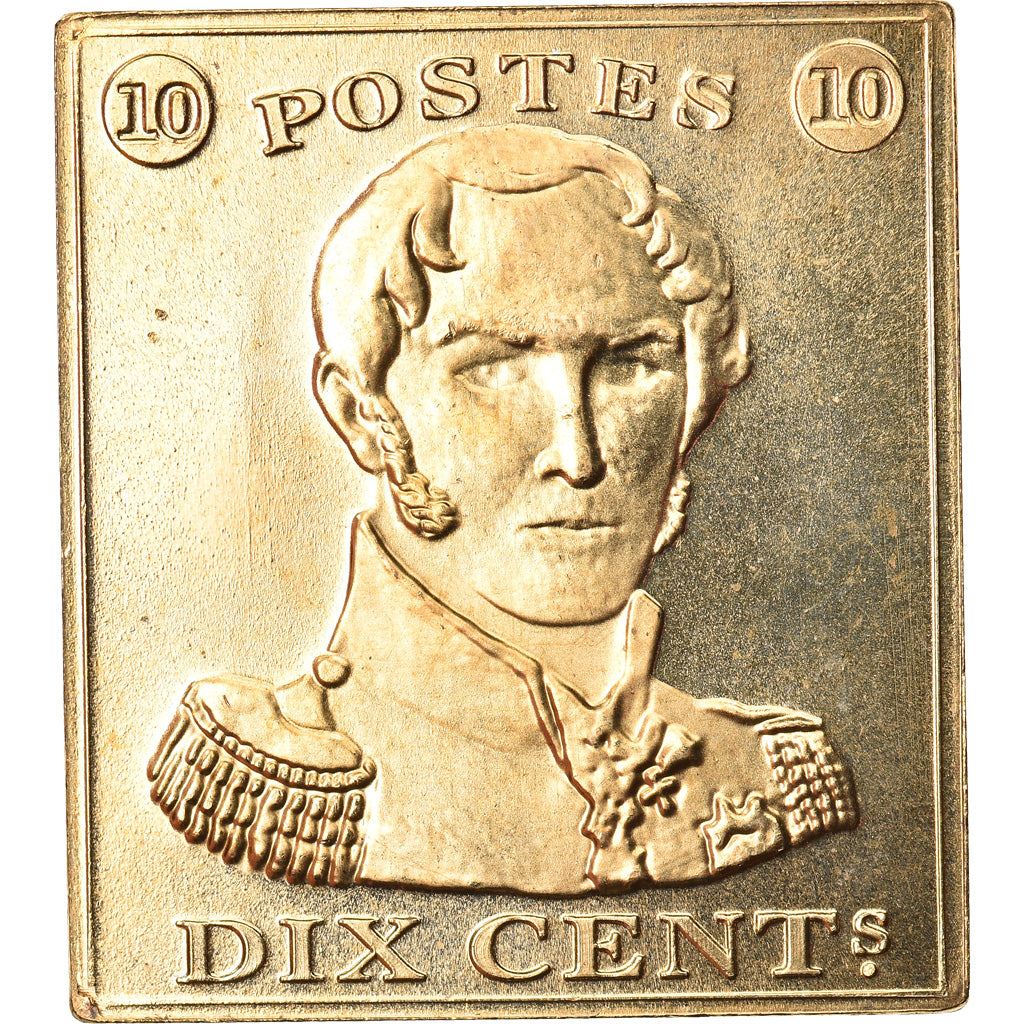 België, Token, 150 Ans du Timbre-Poste Belge, 1999, FDC, Cupro-nickel